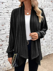 Women's Chunky Knit Cardigan Sweater with Relaxed Fit for Cozy Comfort