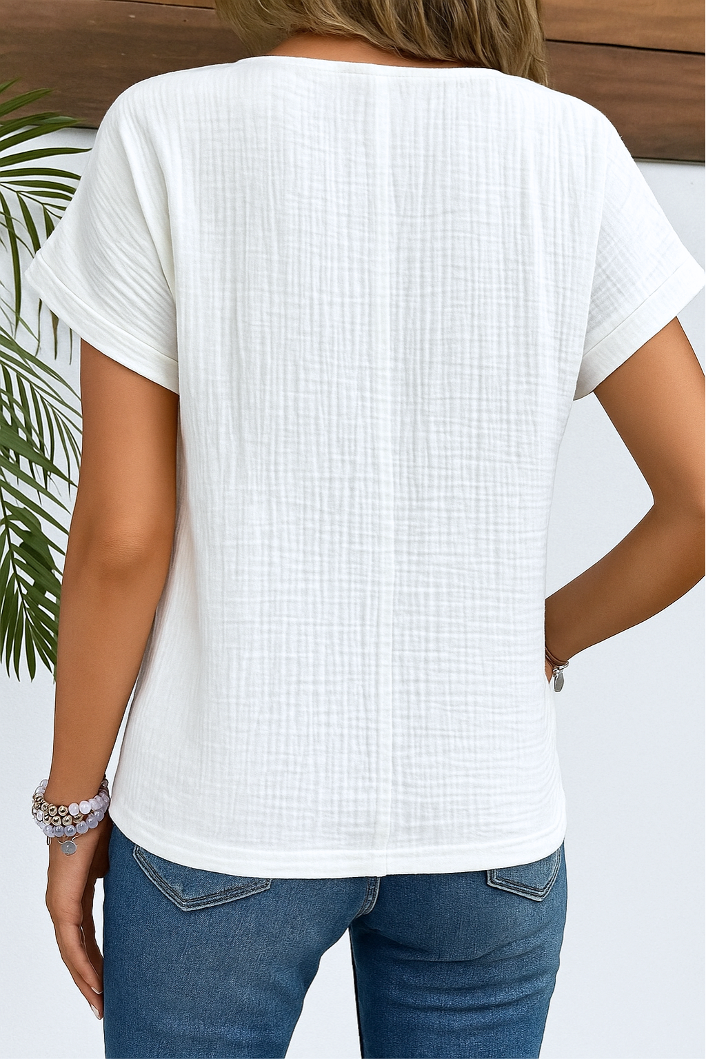 Women's Classic Collar Long Sleeve Blouse for Summer Wear