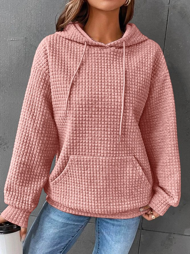Women's Cotton Relaxed Fit Hoodie Sweater