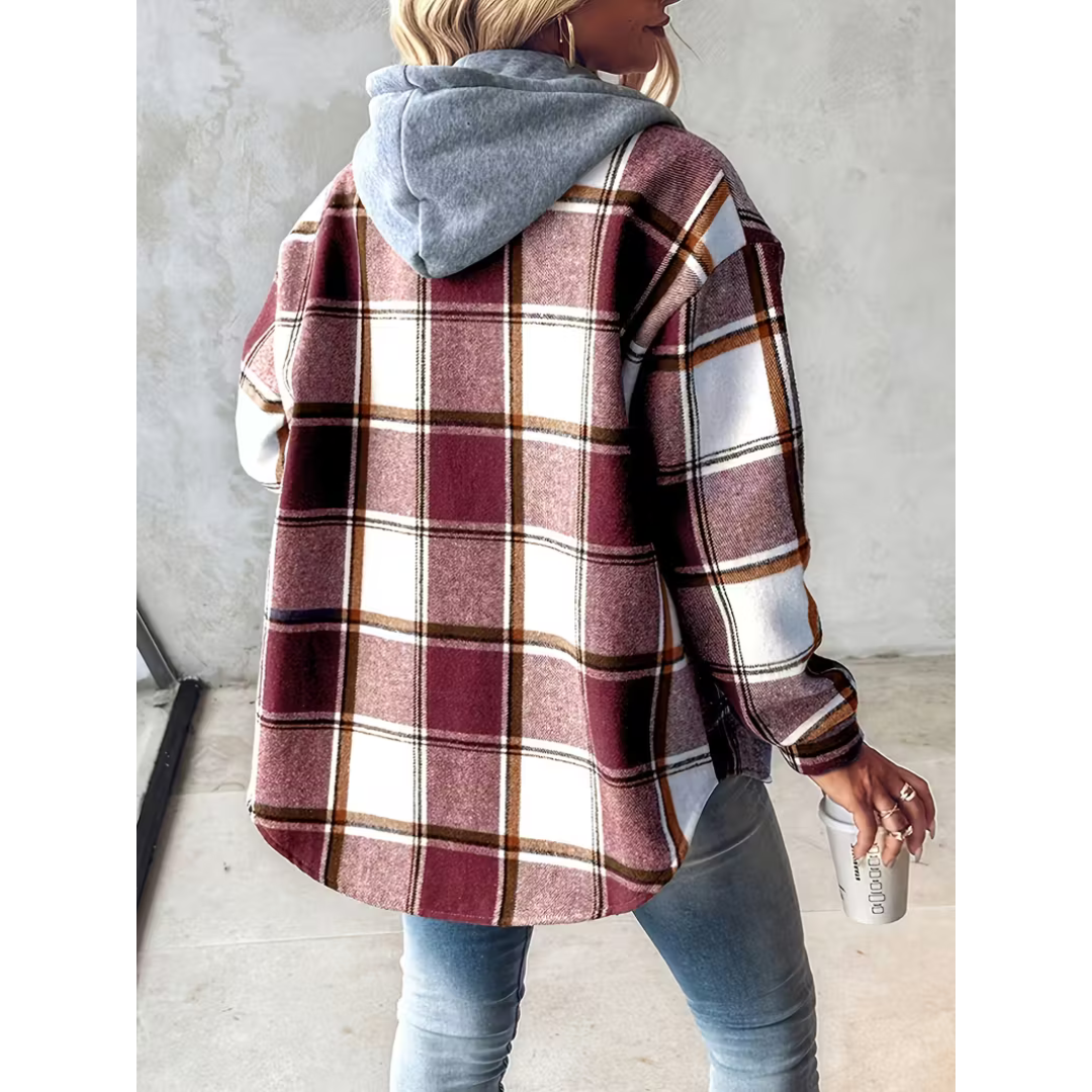 Women's Cozy Autumn Jacket with Tailored Fit