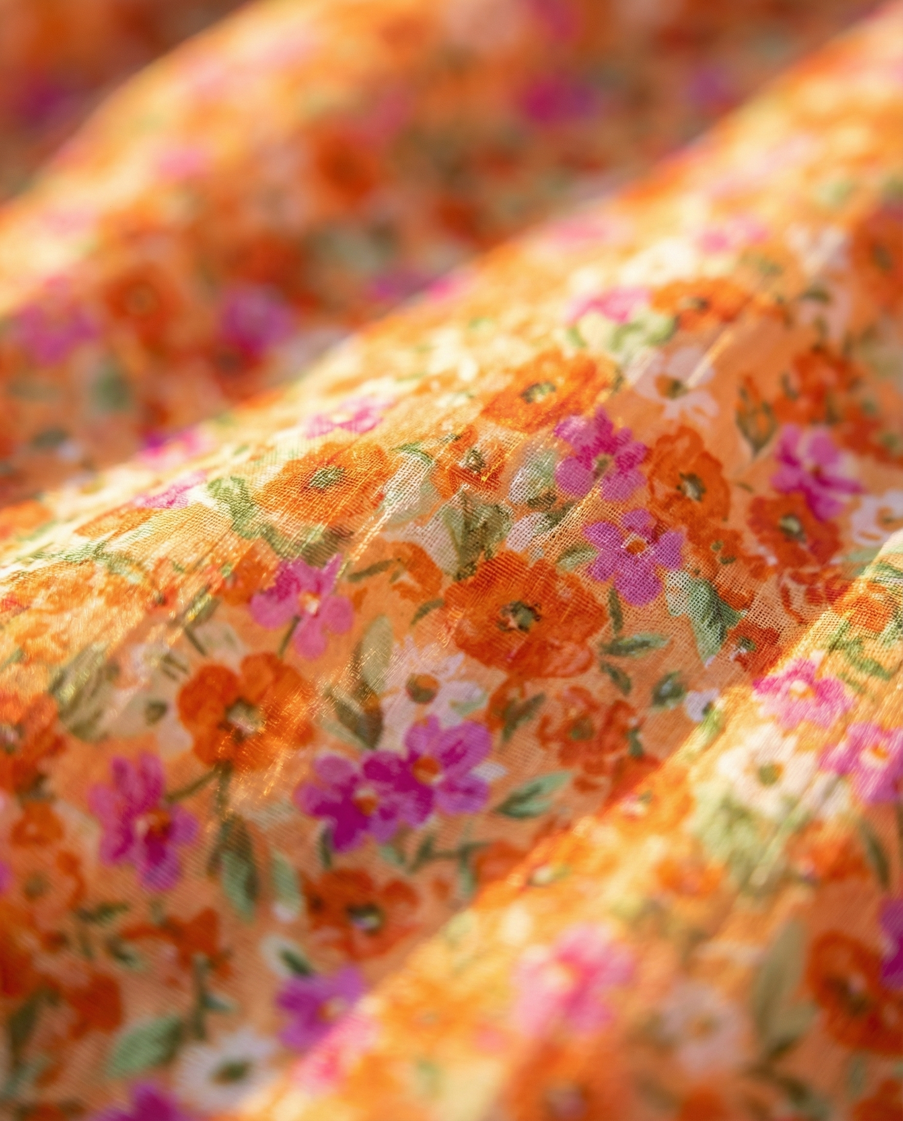 Women's Floral Fitted Summer Dress with V-Neck