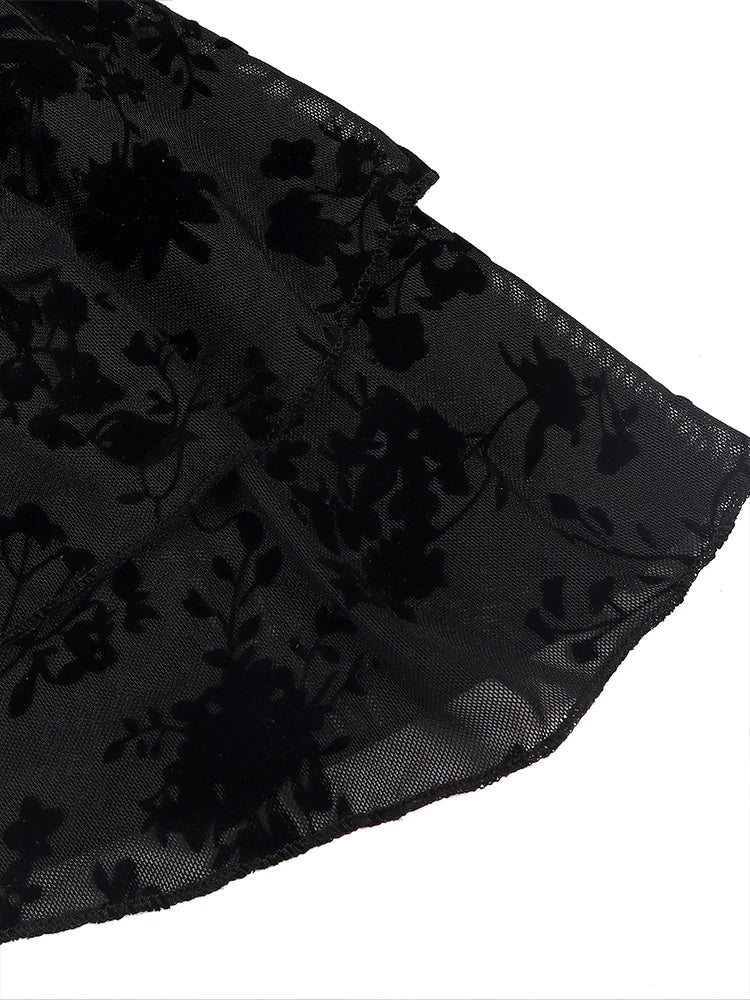Women's Floral Short Sleeve Midi Dress for Summer Style