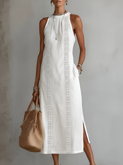 Women's Flowing Sleeveless Maxi Dress