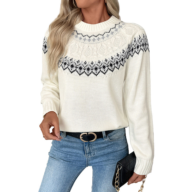 Women's Knit Long Sleeve Sweater
