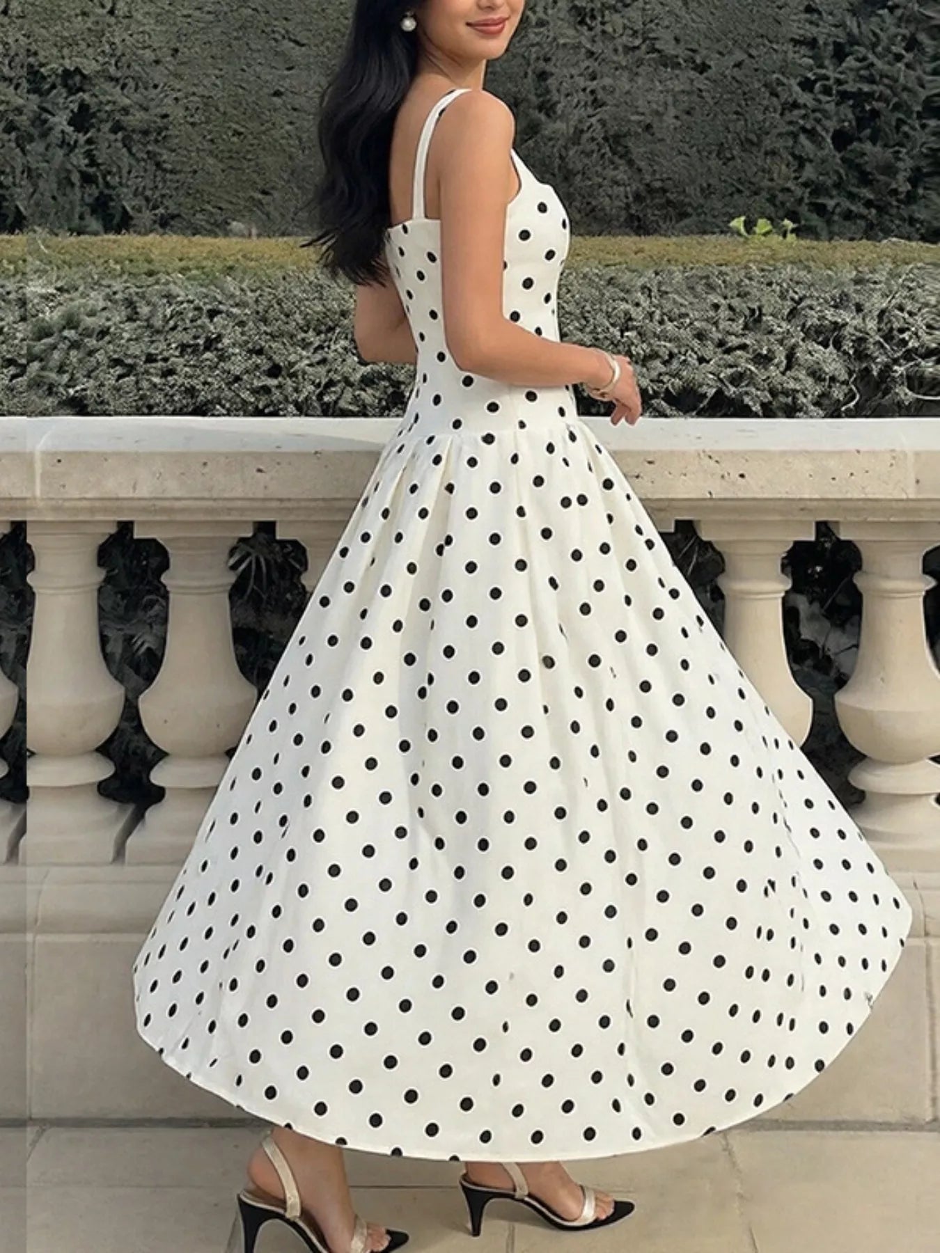 Women's Lightweight Long Dress with Side Slit