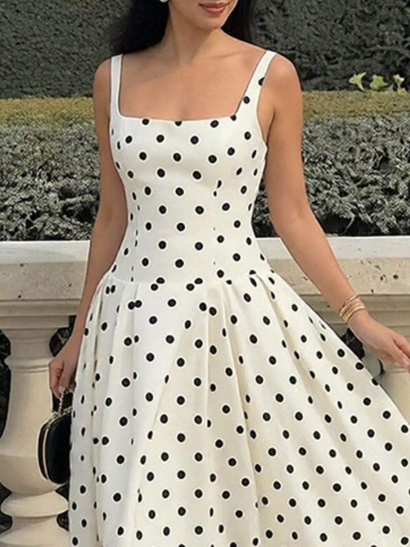 Women's Lightweight Long Dress with Side Slit