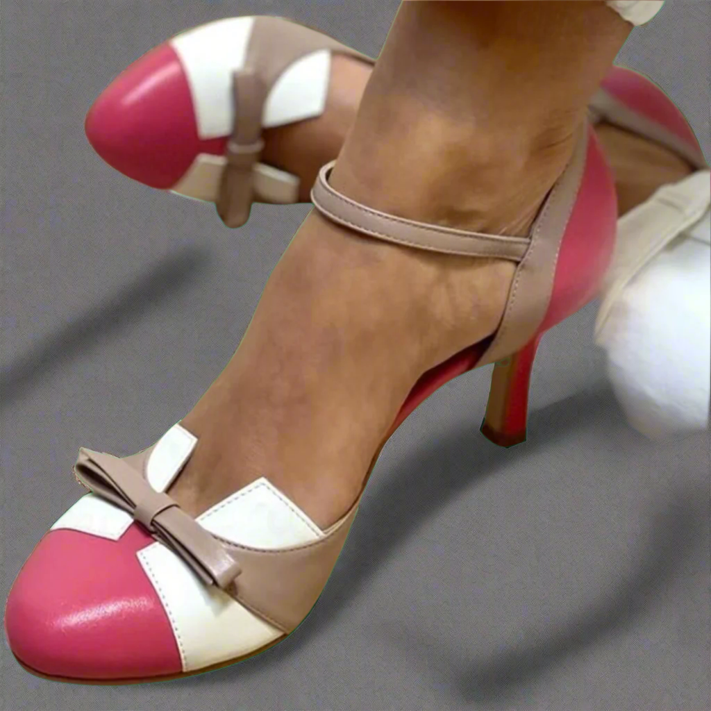 Women's Lightweight Strappy Heeled Sandals with Supportive Sole