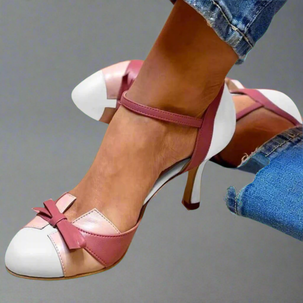 Women's Lightweight Strappy Heeled Sandals with Supportive Sole