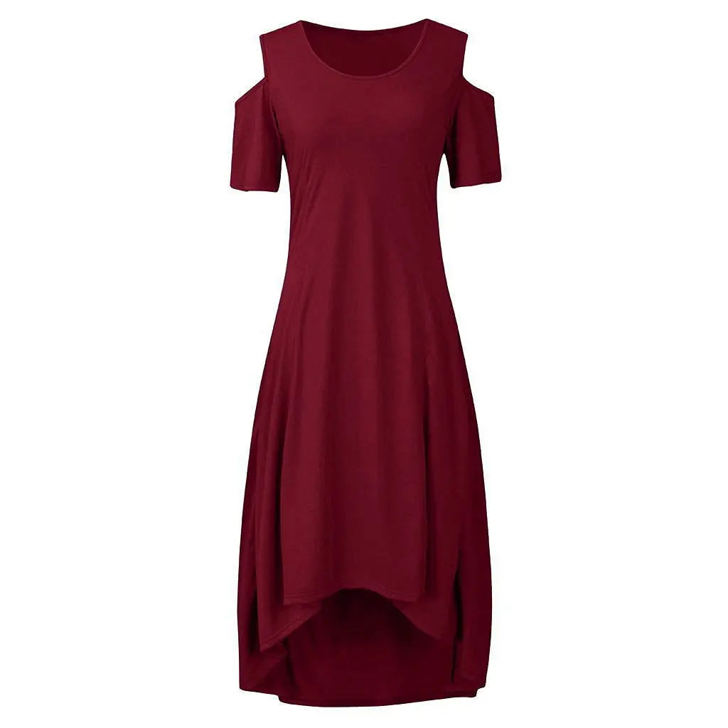 Women's Printed Sleeveless Midi Dress with Fitted Cut