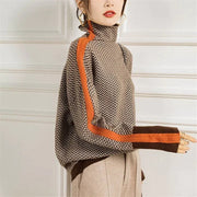 Women's Soft Turtleneck Long Sleeve Sweater