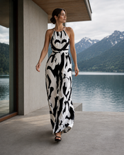 Women's Tie Detail Midi Dress