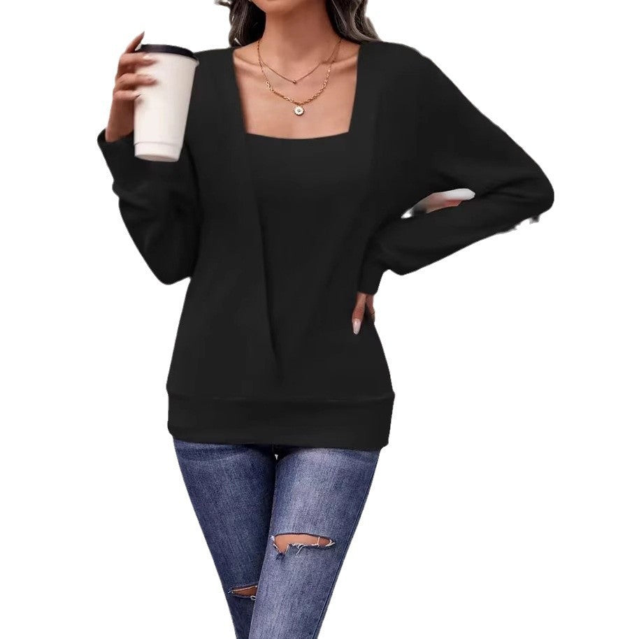 Women's V-Neck Long Sleeve Sweater