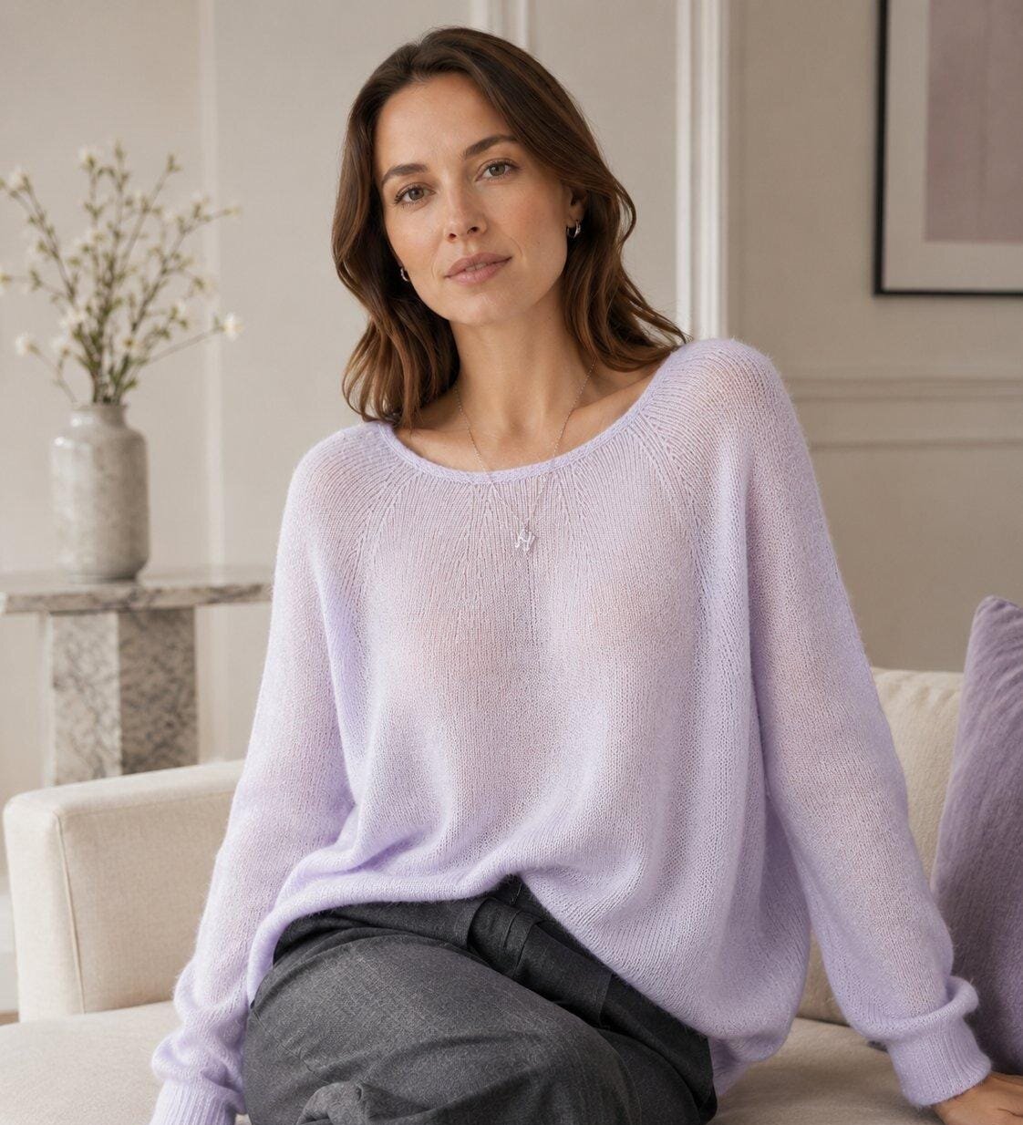 Women's Soft Oversized Pullover Sweater
