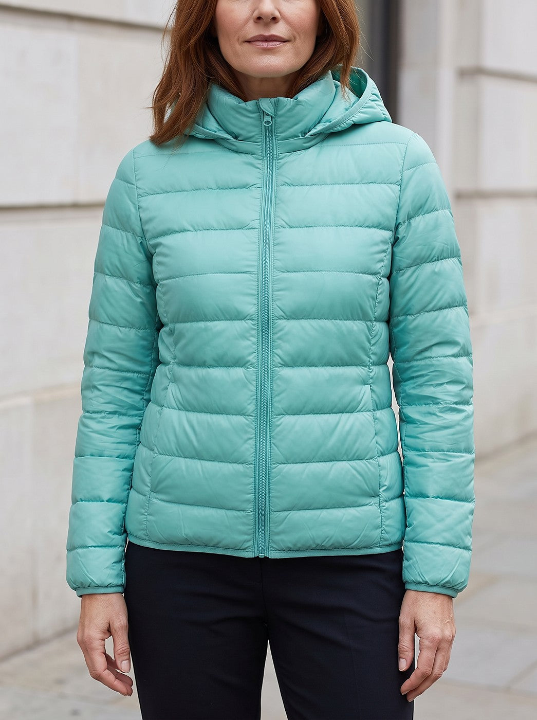 Women's Packable Hooded Puffer Jacket