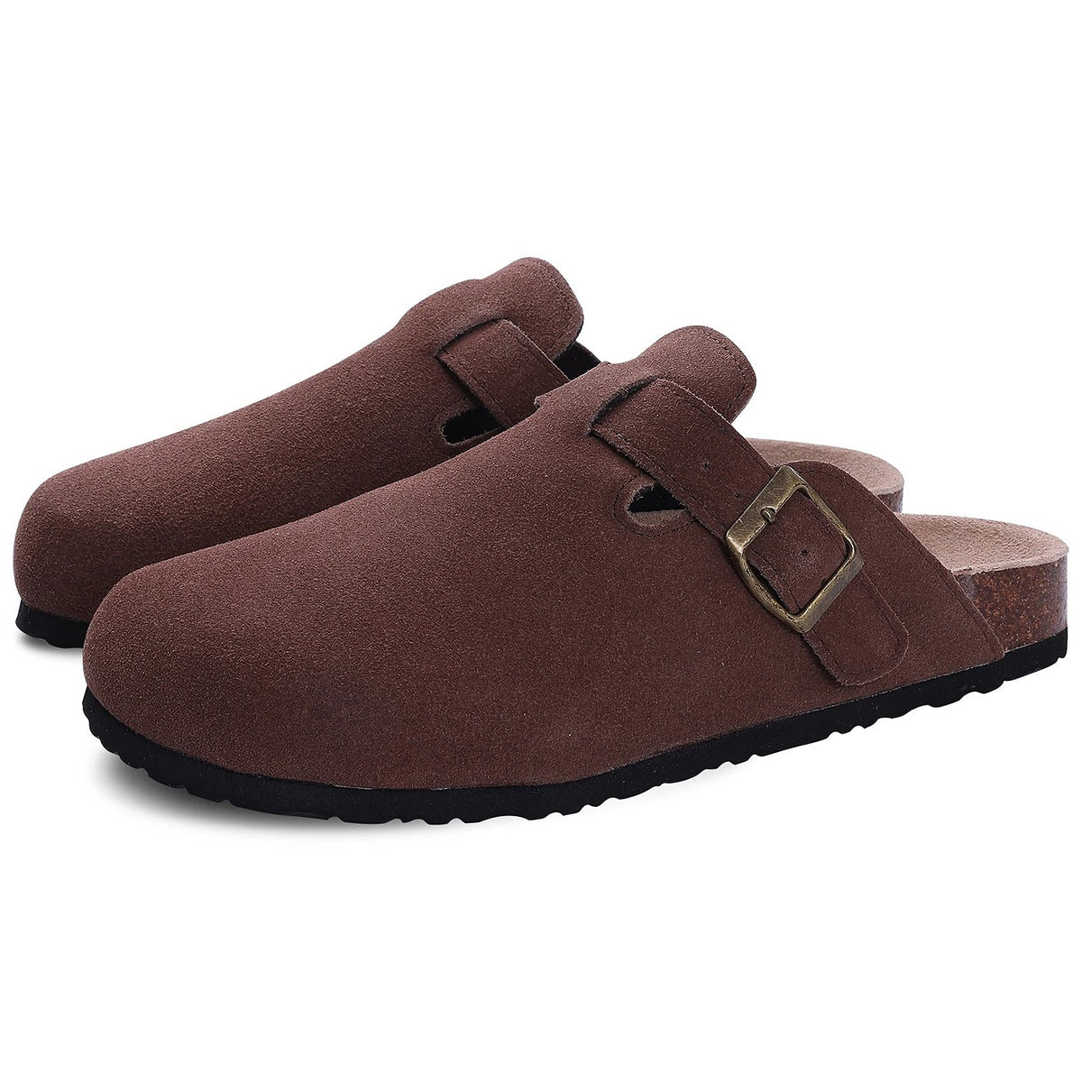 Women's Buckle Slide Clogs Arch Support