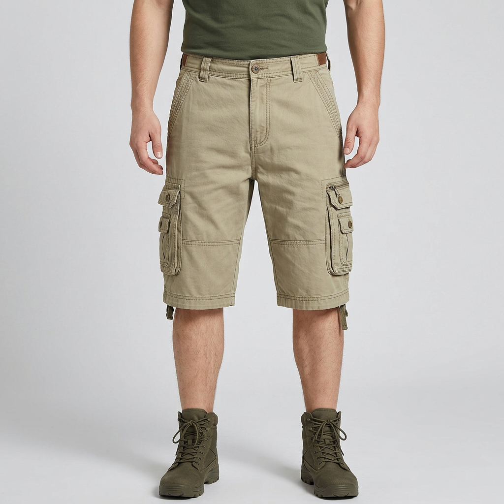 Bluzeo | Breathable ripstop cargo shorts
