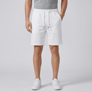 Bluzeo | Lightweight polyester shorts with elastic waist and side pockets
