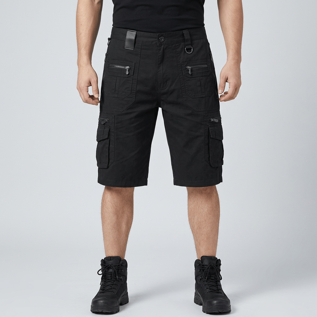Bluzeo | Structured fit tactical cargo shorts