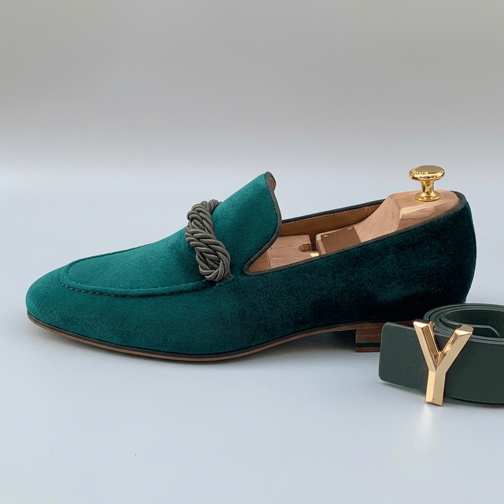 Bluzeo | Vegan suede loafers