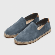 Bluzeo | Suede espadrille slip-on shoes