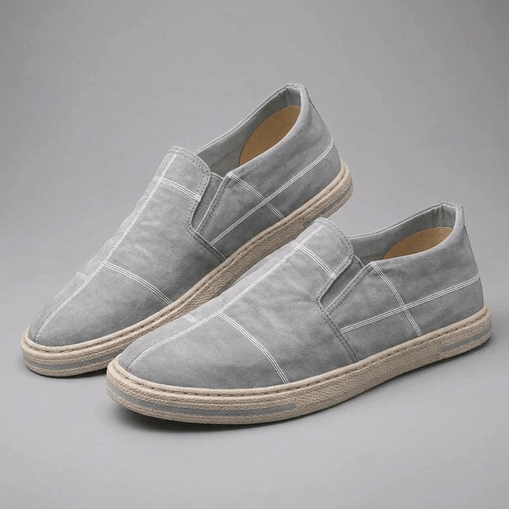 Bluzeo | Slip-on canvas shoes