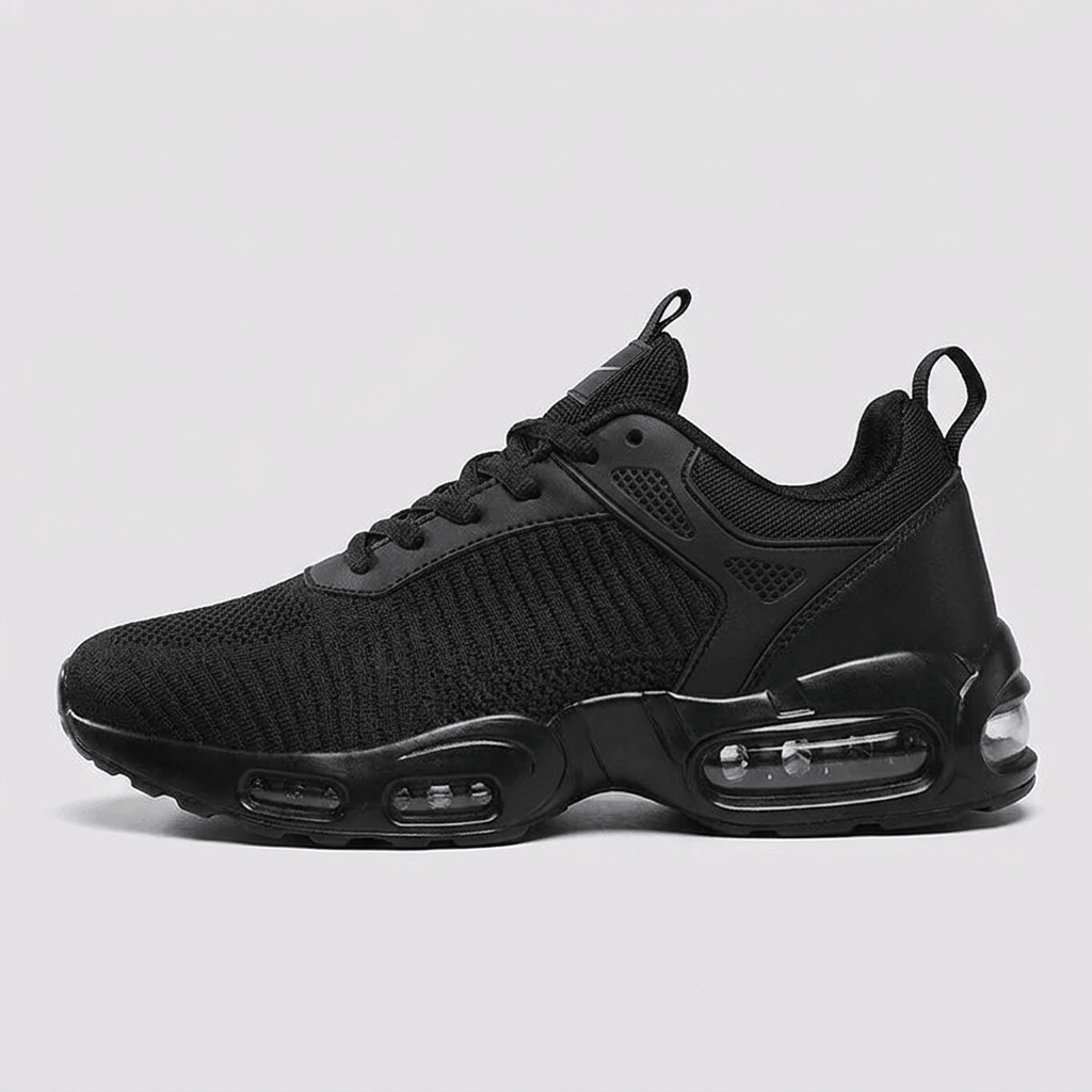 Bluzeo | Mesh athletic sneakers with rubber sole