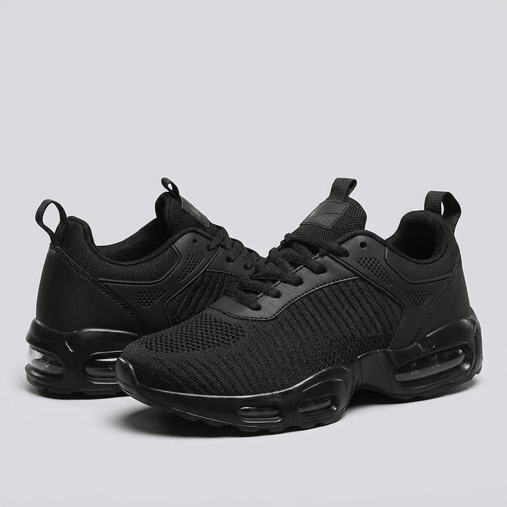 Bluzeo | Mesh athletic sneakers with rubber sole
