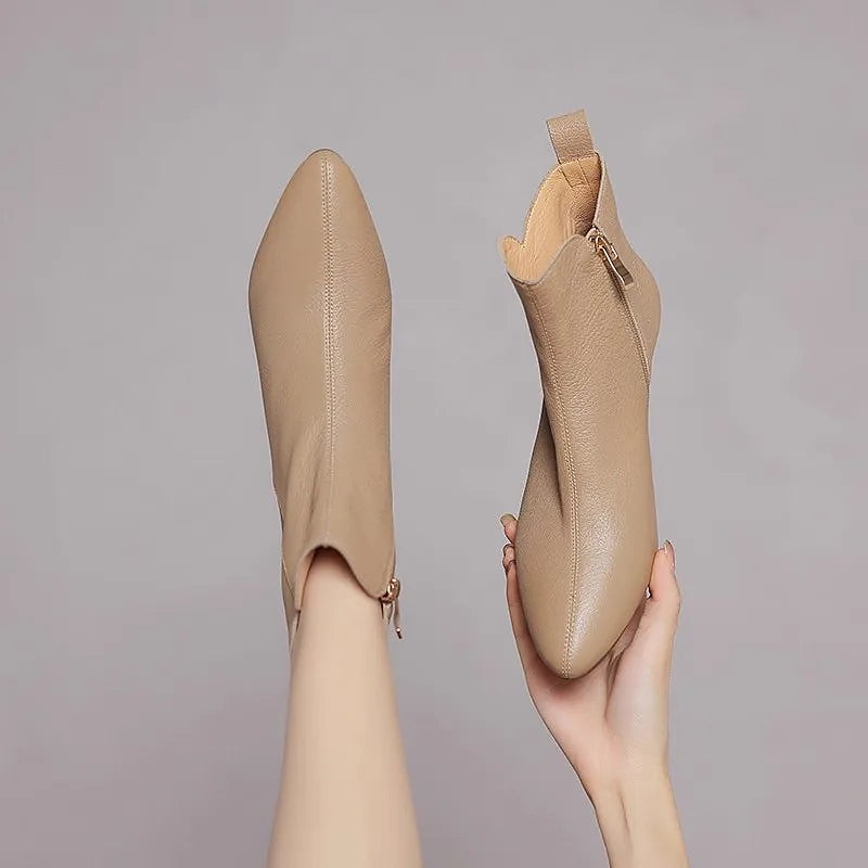 Women's Faux Fur Lined Chelsea Boots