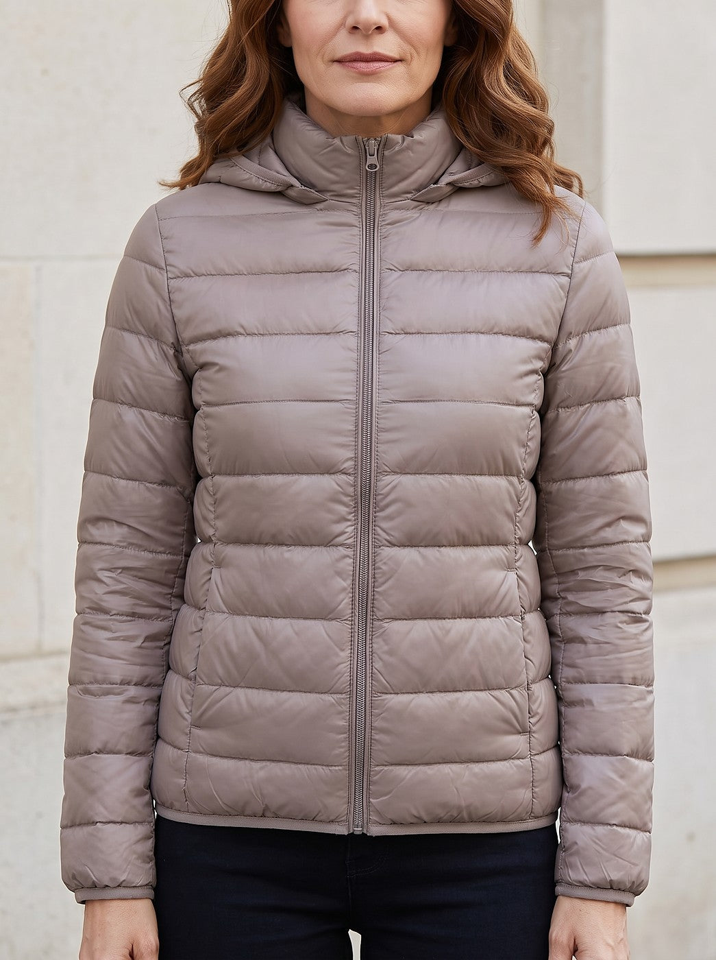 Women's Packable Hooded Puffer Jacket