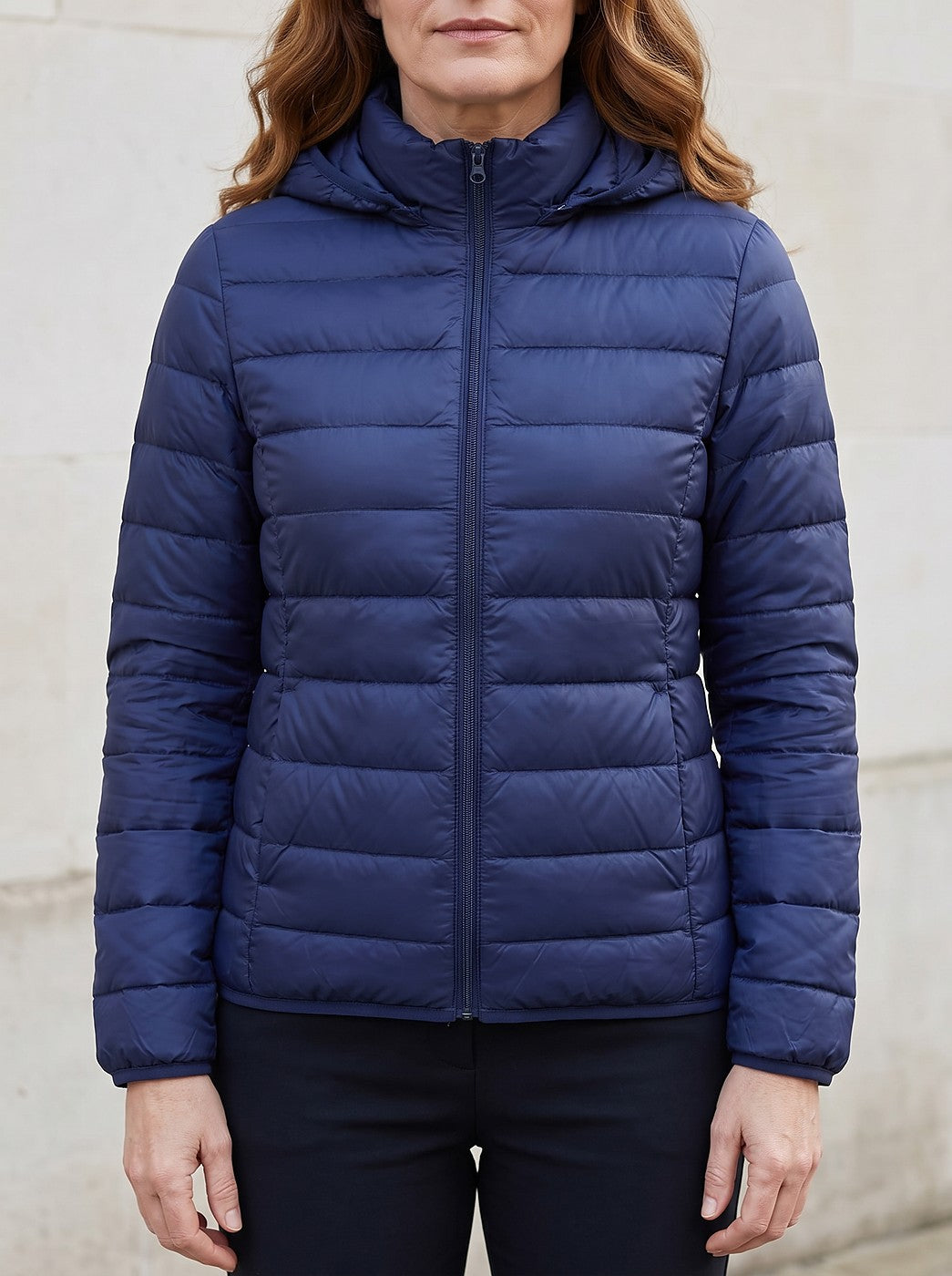 Women's Packable Hooded Puffer Jacket