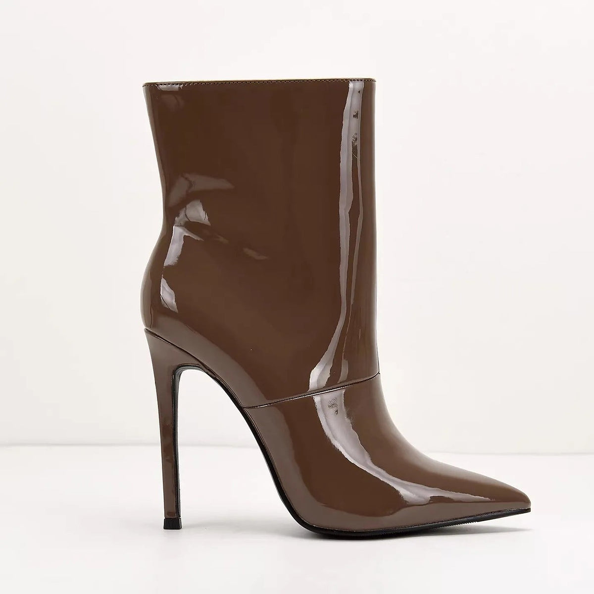 Women's Stiletto Heel Side Zip Booties