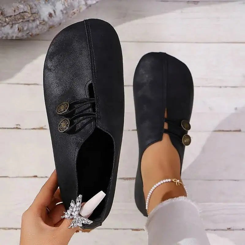 Women's Faux Suede Slip On Loafers
