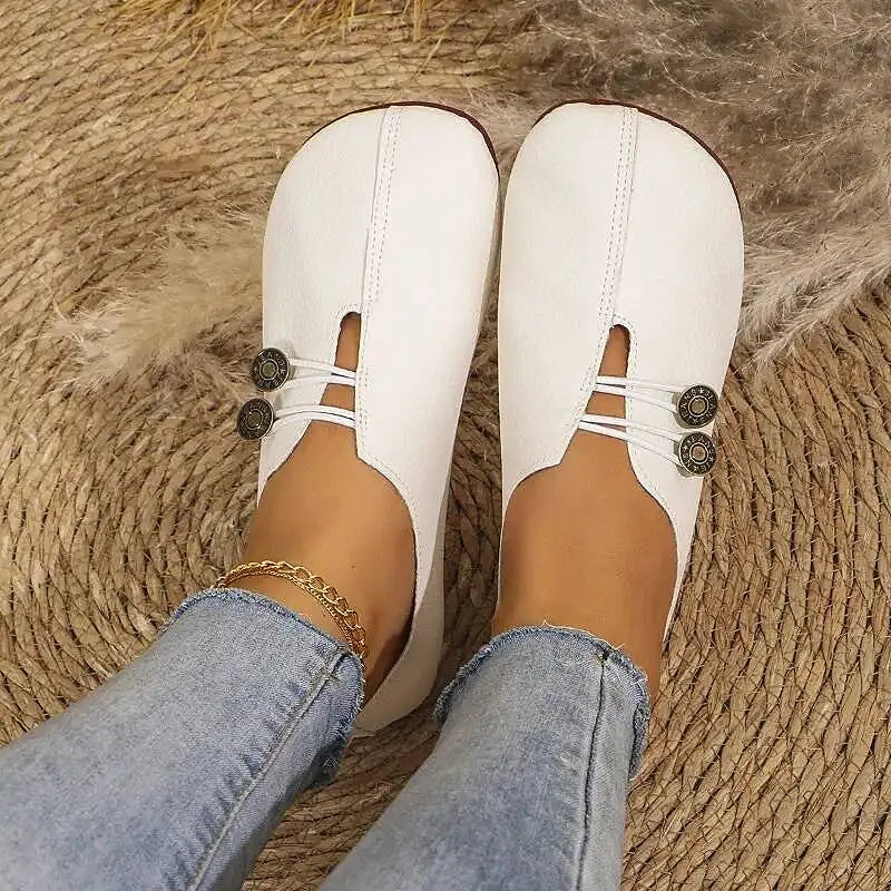 Women's Faux Suede Slip On Loafers
