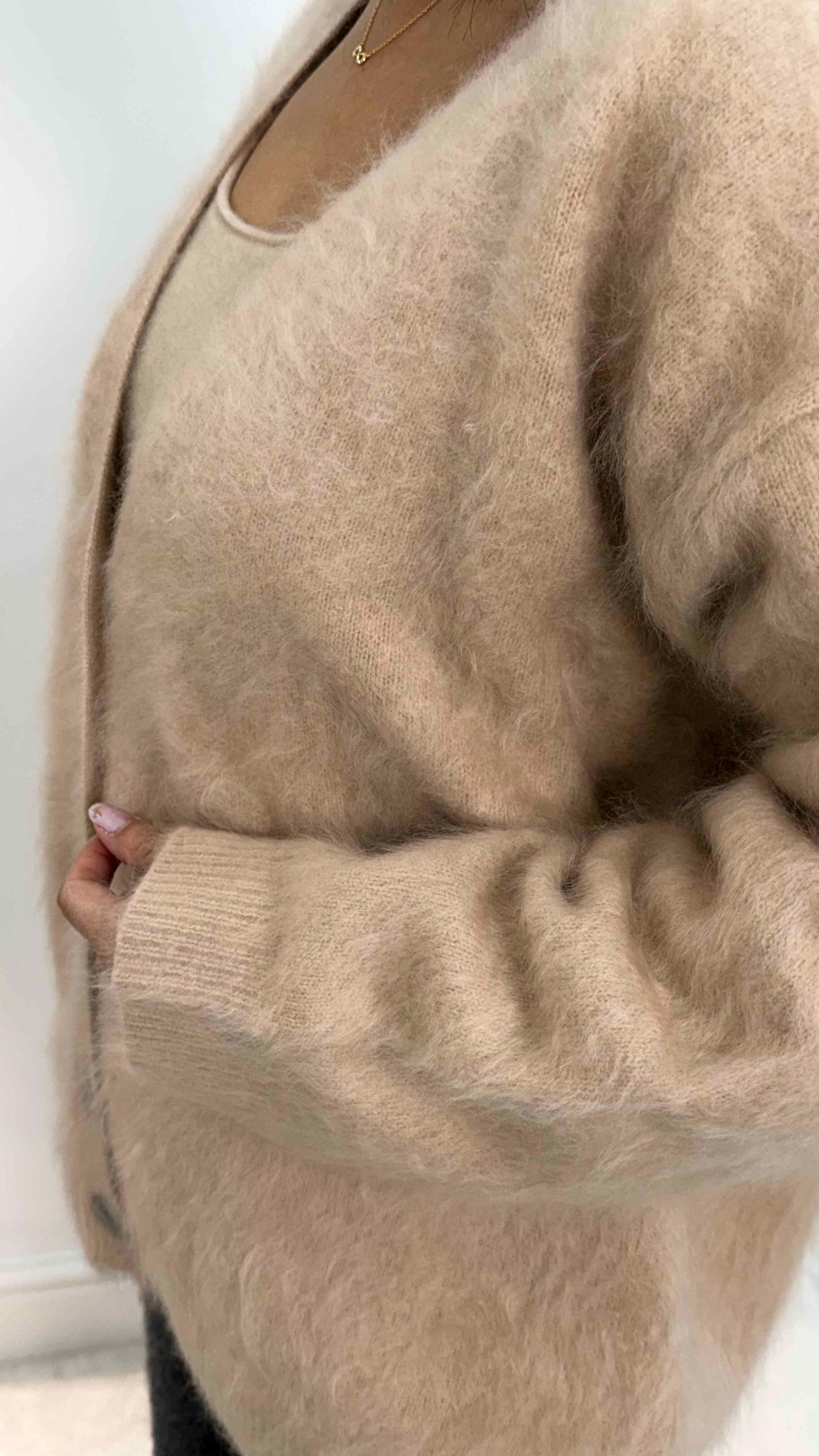 Women's Soft Brushed Knit Cardigan