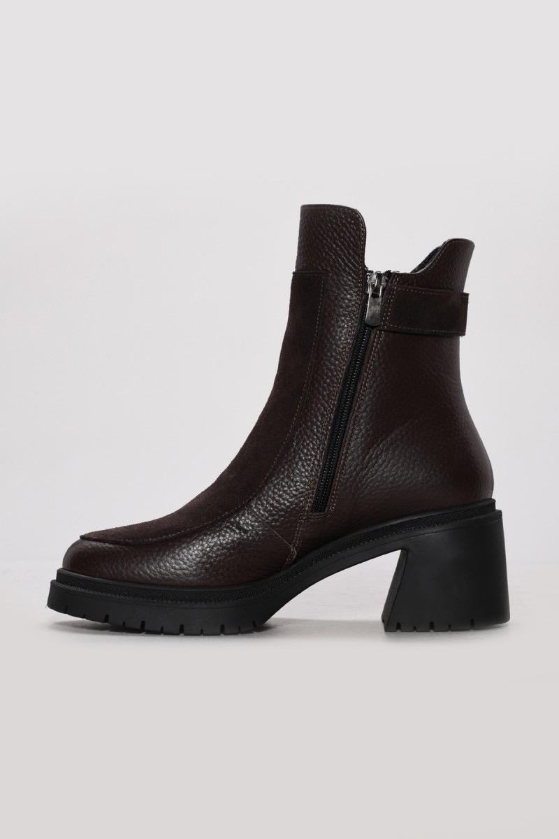 Women's Fur Lined Chunky Ankle Boots