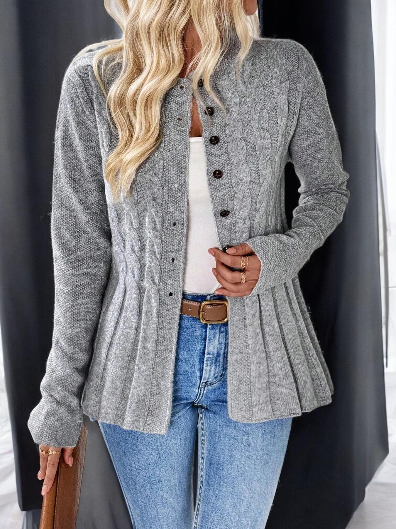 Women's Button Front Knit Cardigan
