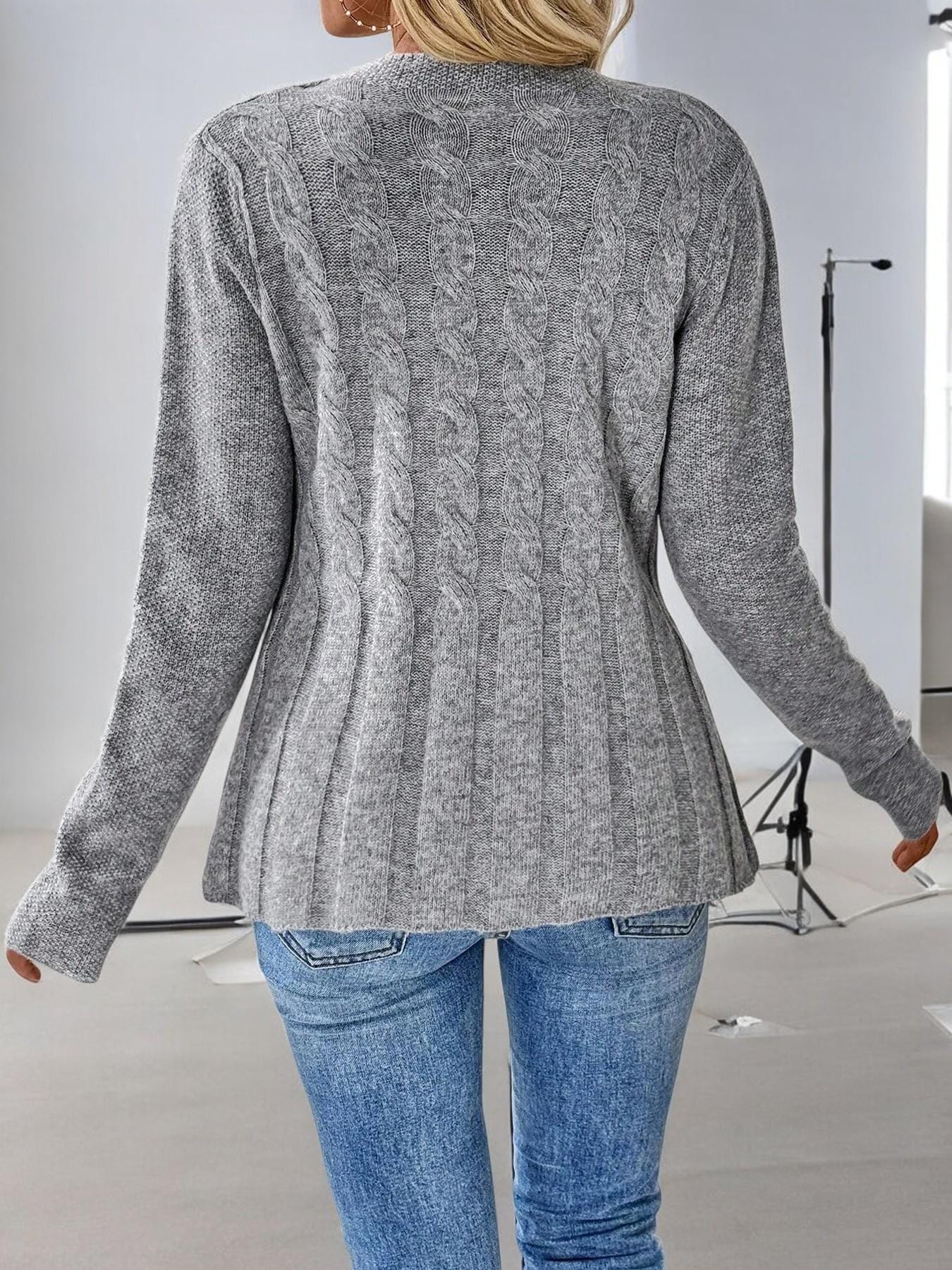 Women's Button Front Knit Cardigan
