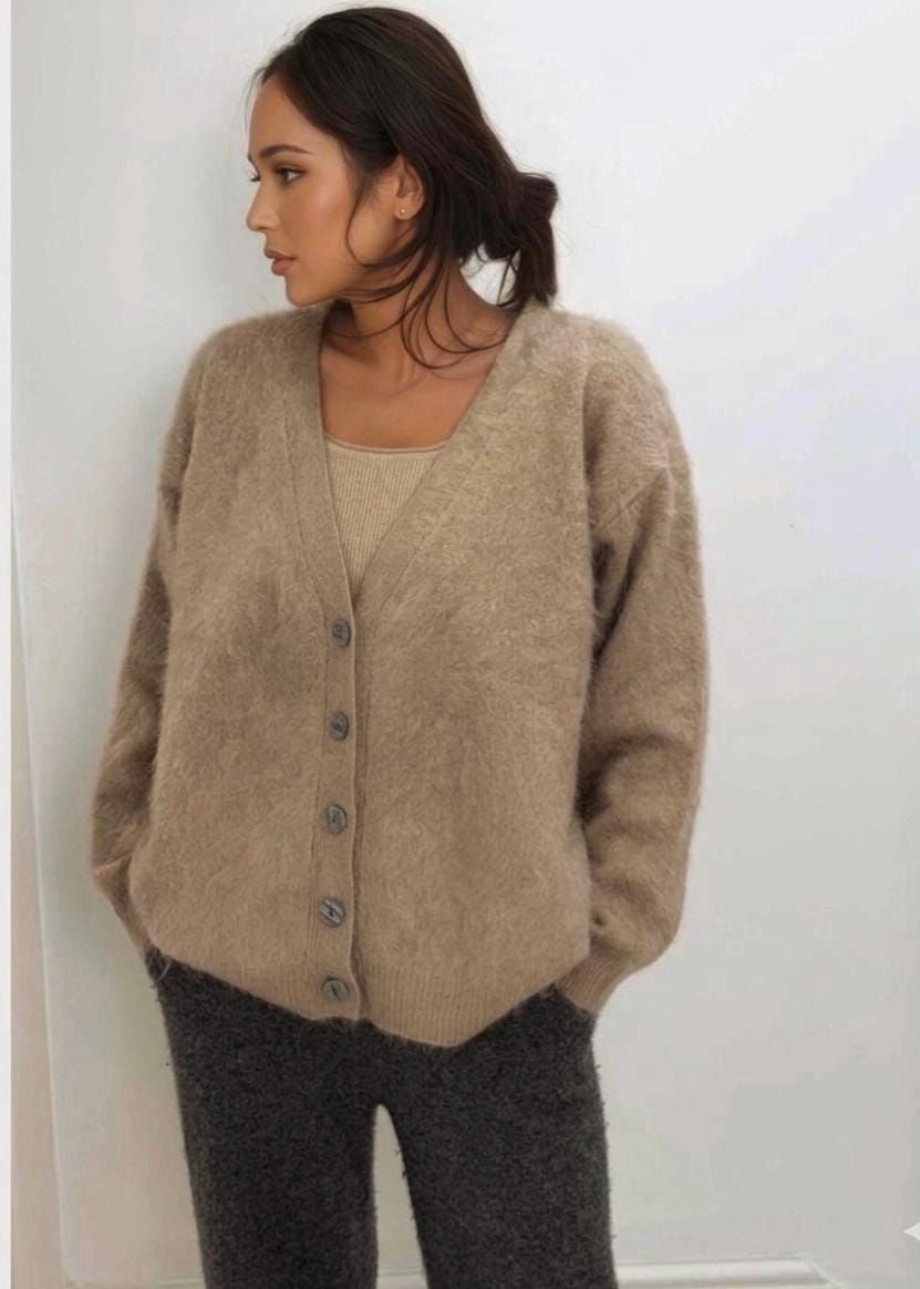 Women's Soft Brushed Knit Cardigan
