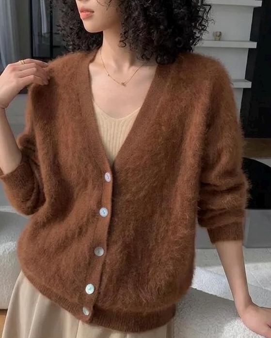 Women's Soft Brushed Knit Cardigan