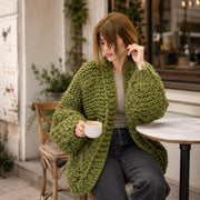 Women's Oversized Chunky Knit Cardigan