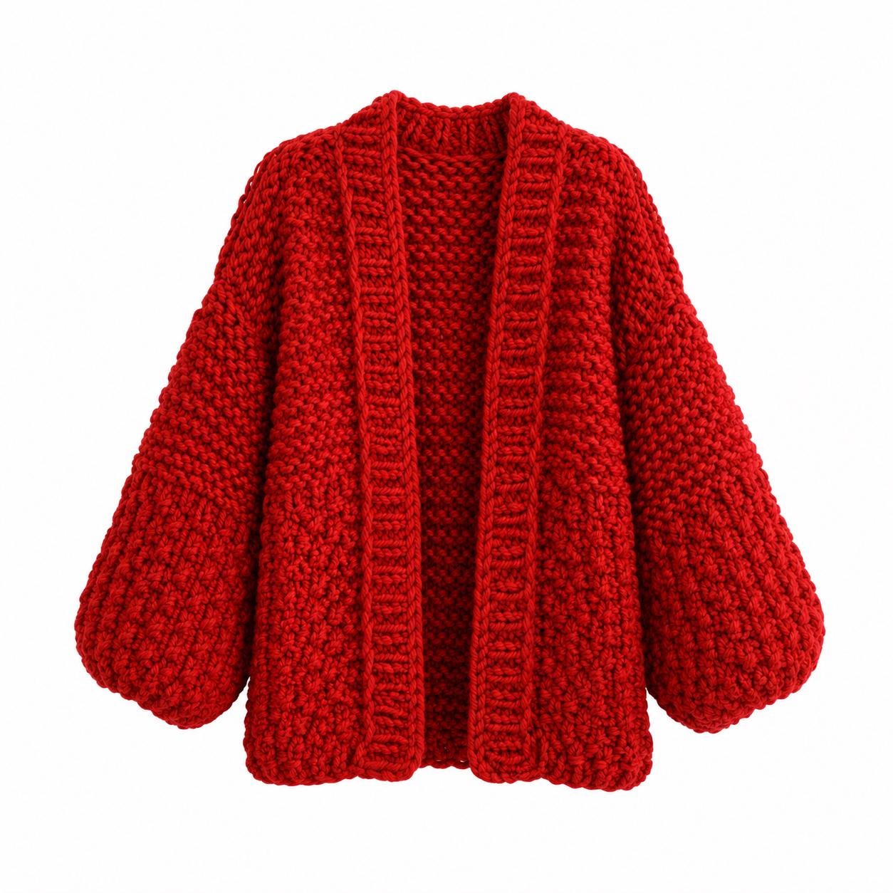 Women's Oversized Chunky Knit Cardigan