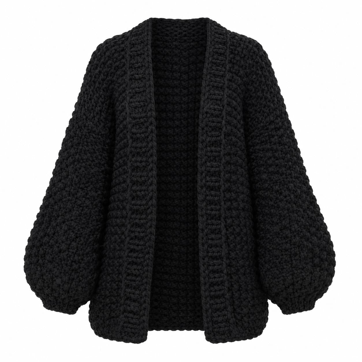 Women's Oversized Chunky Knit Cardigan
