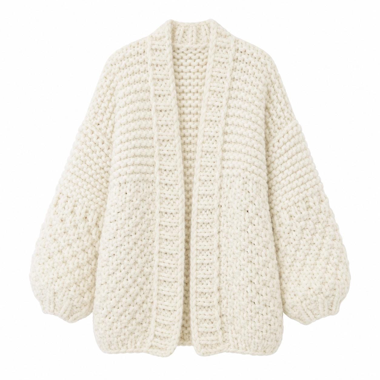 Women's Oversized Chunky Knit Cardigan