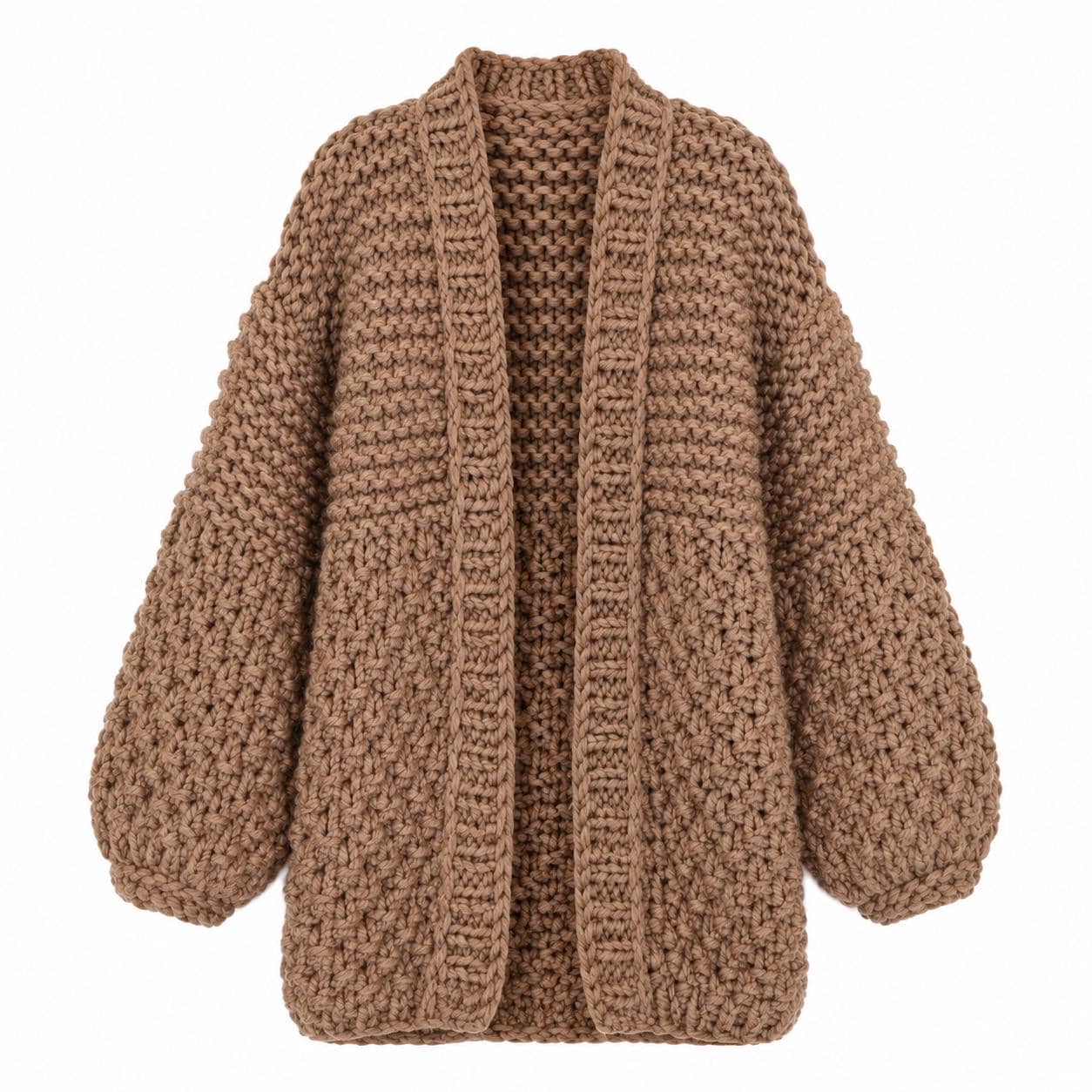 Women's Oversized Chunky Knit Cardigan