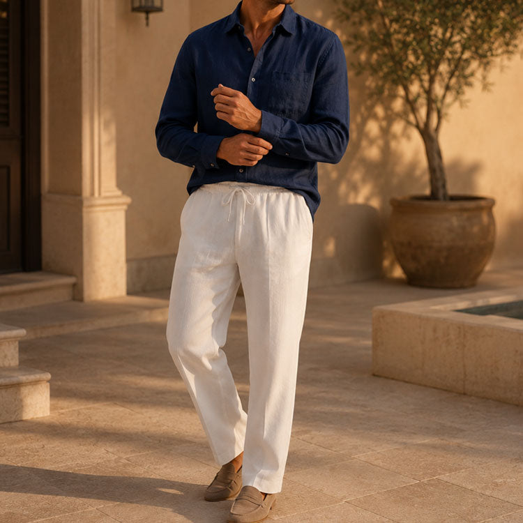 Men's Lightweight Linen Summer Outfit