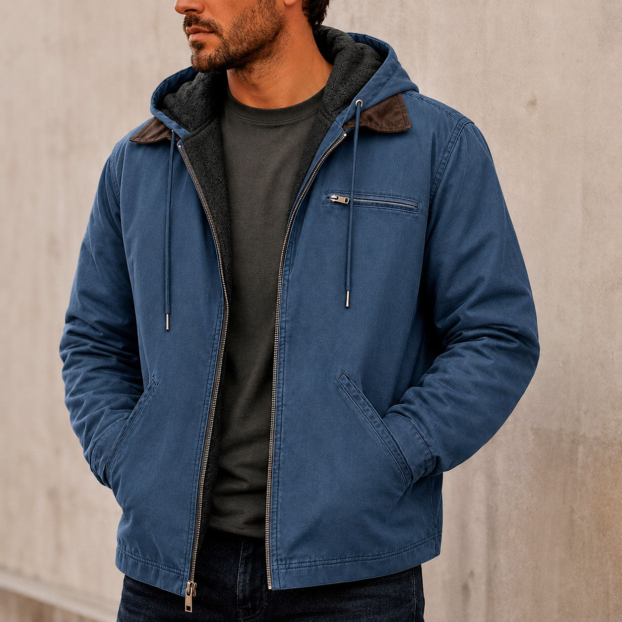 Men's Modern Waterproof Outdoor Jacket
